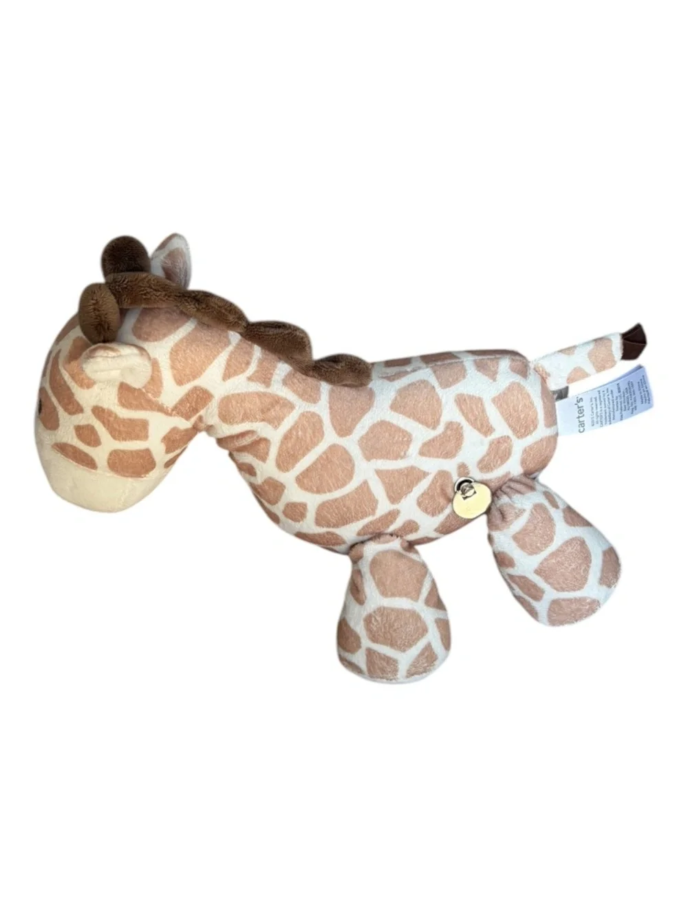 Carter’s Musical Wind-Up Giraffe Baby Plush Brahms Lullaby NWOT